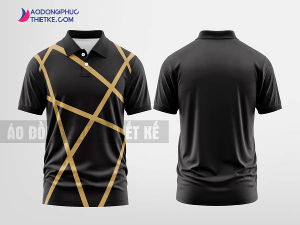 Mẫu áo thun đồng phục 3D Quỳnh Hương Màu đen thiết kế nổi bật DPP2402