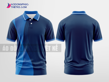 Mẫu áo thun đồng phục 3D Thanh Chương Màu xanh thủy tinh thiết kế lạ DPP1823