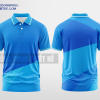 Mẫu áo thun đồng phục 3D Vĩnh Tường Màu xanh biển thiết kế chất lượng DPP1926