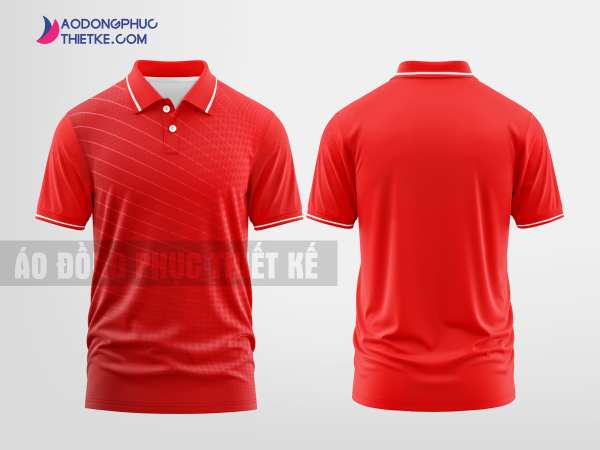 Mẫu áo thun đồng phục 3D Yên Minh Màu đỏ thiết kế đẹp DPP1948