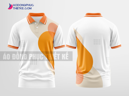 Mẫu áo thun đồng phục Tân Anh Màu san hô thiết kế độc DPP1796