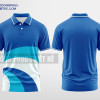 Mẫu áo thun đồng phục Thanh Hòa Màu xanh dương thiết kế may đẹp DPP2340
