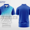 Mẫu áo thun đồng phục công ty Cúc Màu xanh biển thiết kế sáng tạo DPP1958