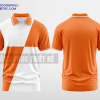 Mẫu áo thun đồng phục công ty Gia Quốc Màu da cam thiết kế lạ DPP2317
