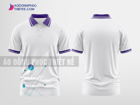 Mẫu áo thun đồng phục công ty Nam Phong Màu trắng thiết kế độc DPP2108