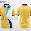 Mẫu áo thun đồng phục công ty Văn Tâm Màu hổ phách thiết kế tương lai DPP2146