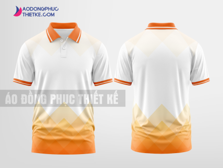 Mẫu áo thun đồng phục công ty Xuân Lộc Màu san hô thiết kế đẹp DPP1936