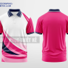 Mẫu áo thun đồng phục doanh nghiệp Diệu Phương Màu hồng thiết kế tương lai DPP2432