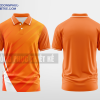 Mẫu áo thun đồng phục doanh nghiệp Đình Trung Màu da cam thiết kế tốt nhất DPP2204