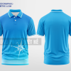 Mẫu áo thun đồng phục doanh nghiệp Gia Nhi Màu xanh da trời thiết kế uy tín DPP2451