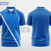 Mẫu áo thun đồng phục doanh nghiệp Quỳnh Nga Màu xanh biển thiết kế đẳng cấp DPP2375