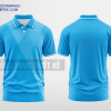 Mẫu áo thun polo Diệu Linh Màu xanh da trời thiết kế lạ DPP2369