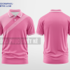 Mẫu áo thun polo Kim Anh Màu hồng đào thiết kế nam DPP2480