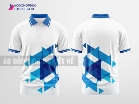 Mẫu áo thun polo Sơn Động Màu xanh biển thiết kế đẹp DPP1762