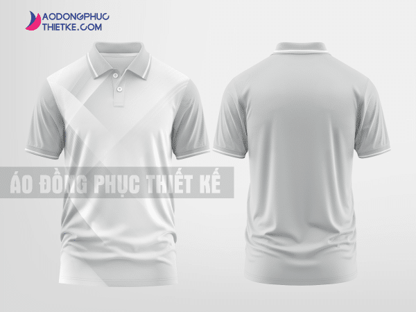 Mẫu áo thun polo Vũ Quang Màu bạc thiết kế nữ DPP1931