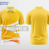 Mẫu áo thun polo Xuân Hưng Màu vàng thiết kế uy tín DPP2217