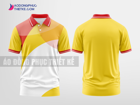 Mẫu đồng phục áo polo Diệu Thu Màu Vàng thiết kế chính hãng DPP2441