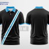 Mẫu uniform polo Thảo My Màu đen thiết kế giá rẻ DPP2385