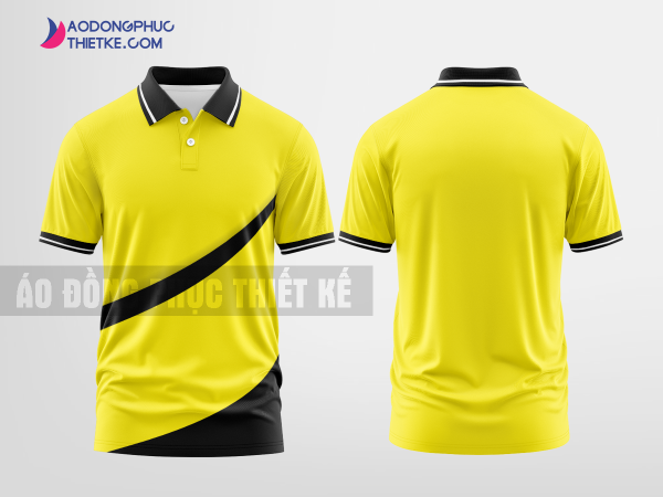 Mẫu uniform polo Từ Sơn Màu Vàng thiết kế cao cấp DPP1884