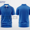 Mẫu áo 3D có cổ Kế Hoạch Group Màu xanh dương thiết kế giá rẻ DPP2890