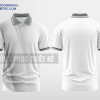 Mẫu áo đồng phục doanh nghiệp có cổ Cánh Diều Innovations Màu trắng thiết kế cá tính DPP2769