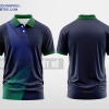 Mẫu áo đồng phục polo Hiển Thị Holdings Màu tím than tự thiết kế DPP2862