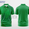 Mẫu áo đồng phục thun cổ bẻ Lạc Việt Innovations Màu xanh lá thiết kế đẹp DPP2758