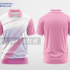 Mẫu áo đồng phục thun cổ bẻ Nghệ Nhân Innovations Màu hồng thiết kế tương lai DPP2825