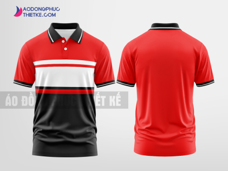 Mẫu áo phông đồng phụ Đông Quang Group Màu đỏ thiết kế sáng tạo DPP2985