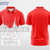 Mẫu áo phông đồng phục Bảo Yến Màu đỏ tươi thiết kế đẹp DPP2512