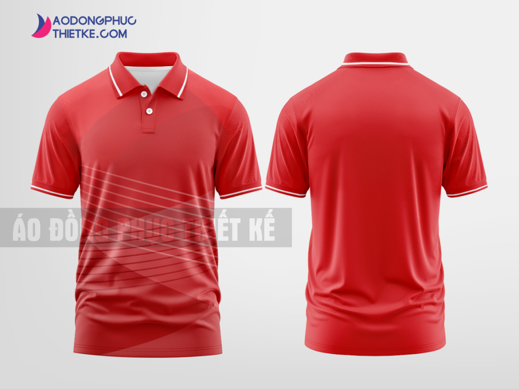 Mẫu áo phông đồng phục Đổi Mới Group Màu đỏ thiết kế cao cấp DPP2902
