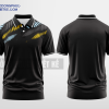 Mẫu áo polo 3D đồng phục Bình Thạnh Group Màu đen thiết kế ấn tượng DPP2990