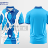 Mẫu áo polo 3D đồng phục Linh Hoạt Flexi Màu xanh da trời thiết kế độc DPP2688
