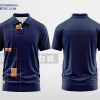 Mẫu áo polo 3D đồng phục Tự Chủ Holdings Màu tím than thiết kế chất lượng DPP2888