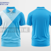 Mẫu áo polo công ty Lửa Hồng Màu xanh da trời thiết kế uy tín DPP2583