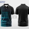 Mẫu áo polo doanh nghiệp Hòn Đảo Enterprises Màu đen thiết kế nổi bật DPP2782