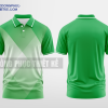 Mẫu áo polo doanh nghiệp Quán Thánh Holdings Màu xanh lá thiết kế thương hiệu DPP2922