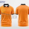 Mẫu áo thun đồng phục 3D Hoàn Thiện Holdings Màu cam thiết kế chất lượng DPP2903