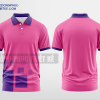 Mẫu áo thun đồng phục 3D Phần Mềm Innovations Màu hồng thiết kế uy tín DPP2865