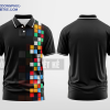 Mẫu áo thun đồng phục 3D Tây Tựu Holdings Màu đen thiết kế đẳng cấp DPP2986