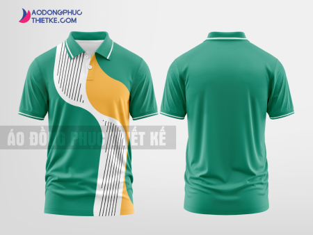 Mẫu áo thun đồng phục Phước Bình Holdings Màu ngọc thạch thiết kế nổi bật DPP3000