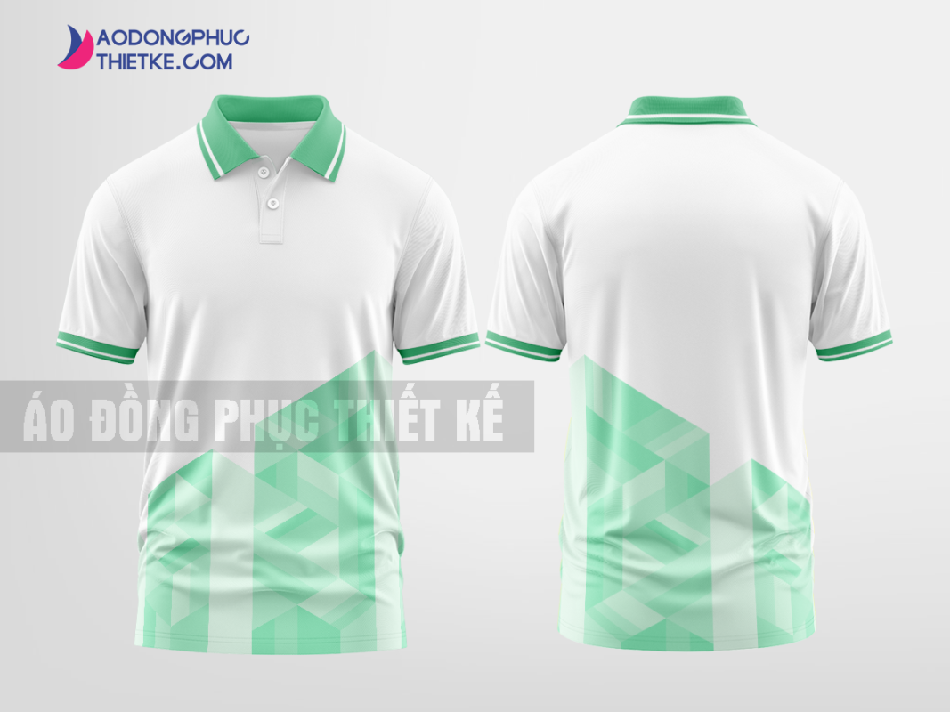 Mẫu áo thun đồng phục Quỳnh Khanh Màu lục bảo thiết kế đẳng cấp DPP2546