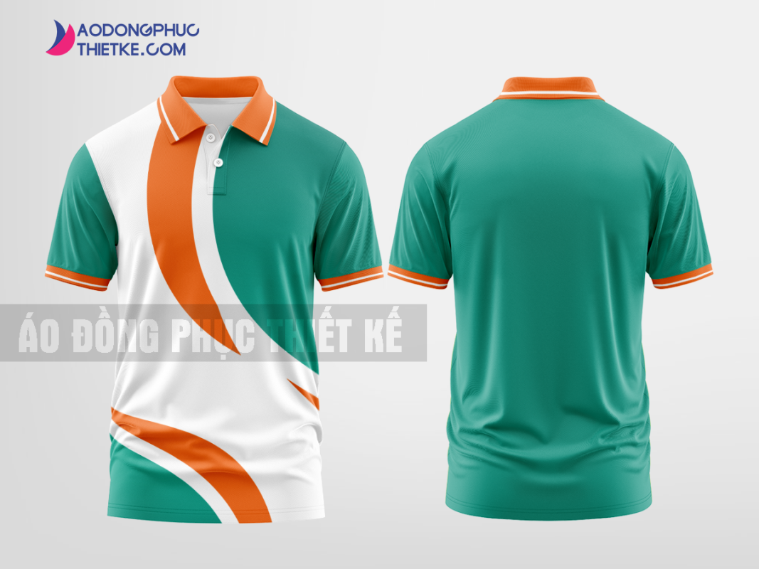 Mẫu áo thun đồng phục Thiên Nhiên Corporation Màu ngọc thạch thiết kế thương hiệu DPP2736