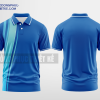 Mẫu áo thun đồng phục cổ trụ Thanh Nghị Holdings Màu xanh dương thiết kế cá tính DPP2936