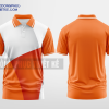 Mẫu áo thun đồng phục công ty Nguyệt Minh Màu da cam thiết kế cao cấp DPP2637
