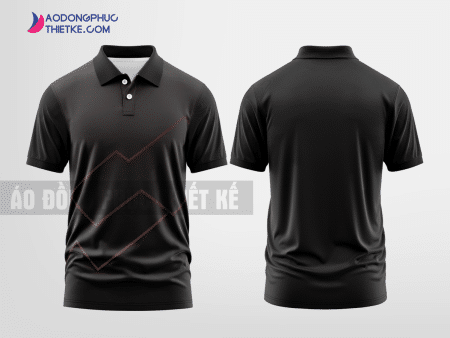 Mẫu áo thun đồng phục công ty Thăng Tiến Corporation Màu đen thiết kế độc DPP2913
