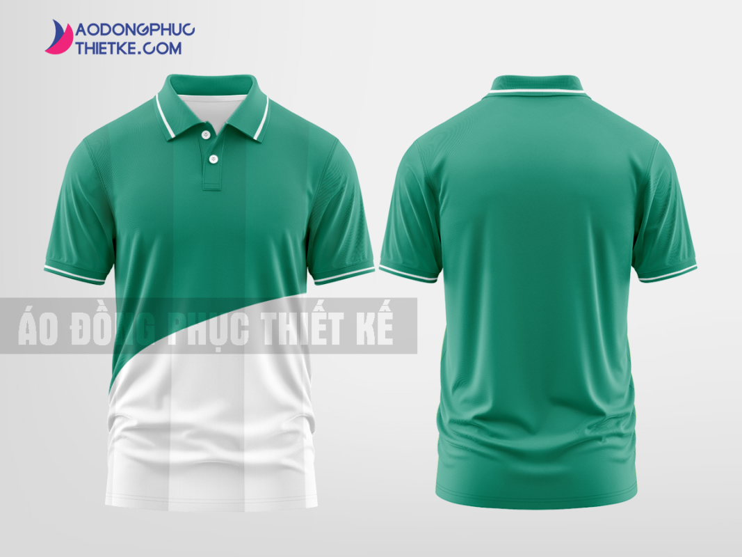 Mẫu áo thun đồng phục công ty Thanh Lương Innovations Màu ngọc thạch tự thiết kế DPP2939