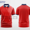 Mẫu áo thun đồng phục công ty Vô Song Holdings Màu đỏ thiết kế tốt nhất DPP2751
