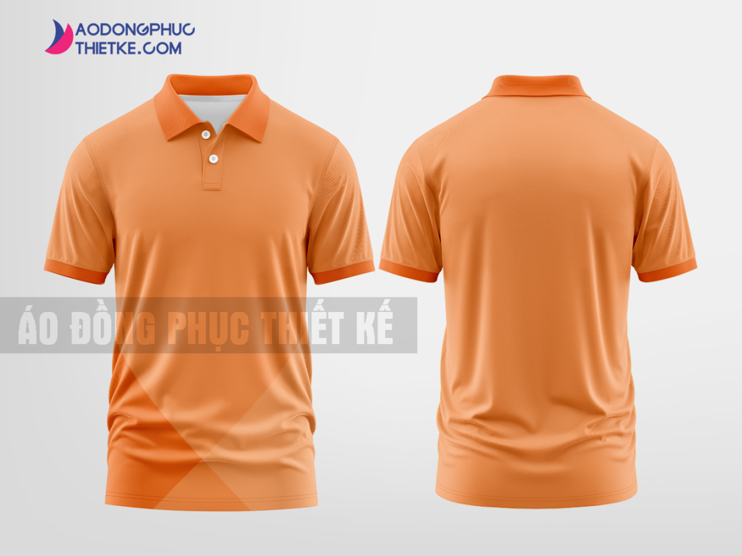 Mẫu áo thun đồng phục doanh nghiệp Ánh Sao Màu san hô thiết kế cao cấp DPP2581