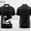Mẫu áo thun đồng phục doanh nghiệp Hoàng Anh Gym Màu Đen thiết kế ấn tượng DPP2524